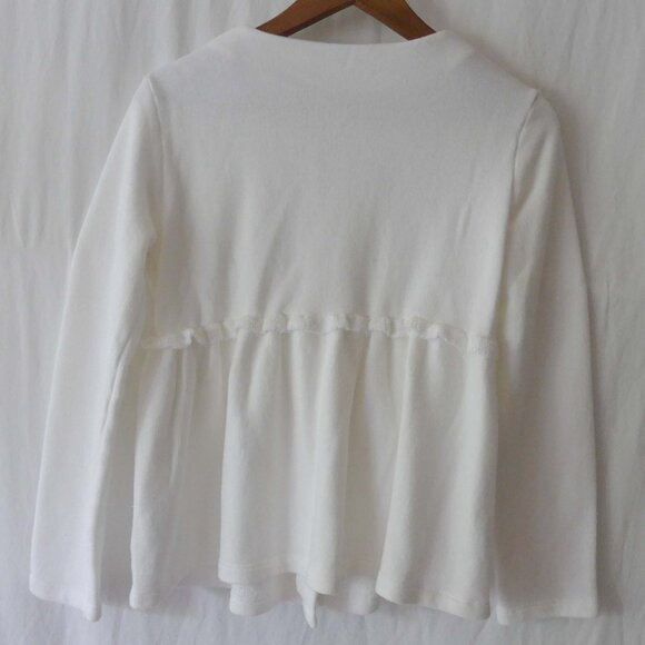 NWT Le Petit Coco Girls 14 Sweatshirt Cardigan - Picture 2 of 16